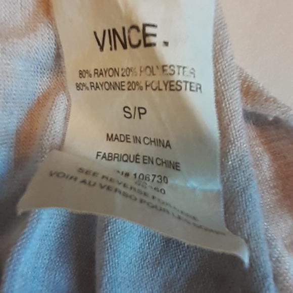 Vince pullover light tan, Size S - Picture 5 of 6